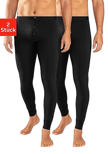 H.I.S Lange Unterhose Packung, 2 Stk. tlg., mit Bündchen am Bein günstig online kaufen
