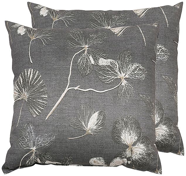 GO-DE Dekokissen "Klara", 2er Set, 48x48 cm günstig online kaufen