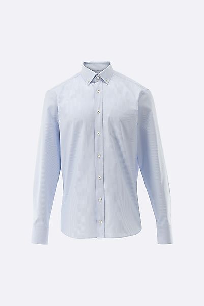 Dobby Hemd mit Button Down Kragen Tailor Fit günstig online kaufen
