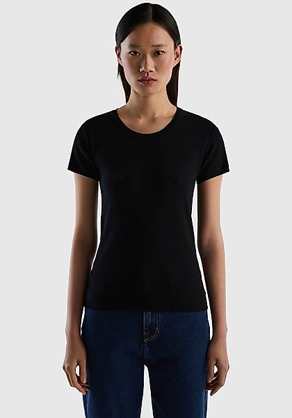 United Colors of Benetton Kurzarmpullover günstig online kaufen