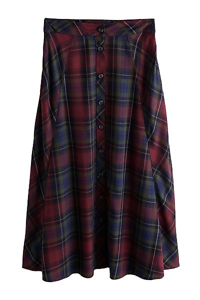 LAURA ASHLEY Maxirock Laura Ashley karierter günstig online kaufen