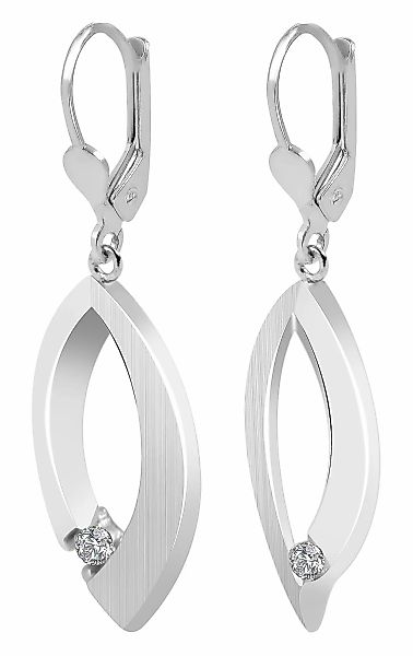 Adelia´s Paar Ohrhänger "Damen Ohrringe – Ohrhänger aus 925 Silber mit Zirk günstig online kaufen