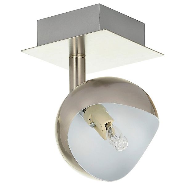 Britop Lighting Wandleuchte Kumi 2720127 nickel matt weiß Metall G9 günstig online kaufen