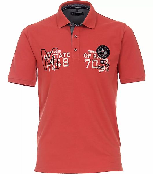 CASAMODA T-Shirt Polo-Shirt uni günstig online kaufen