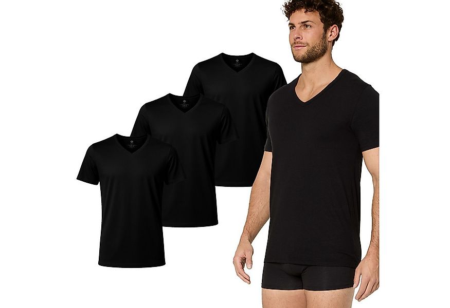 Nur Die T-Shirt Cotton Active Unterhemd (3-tlg) Männer Multipack Mehrpack günstig online kaufen