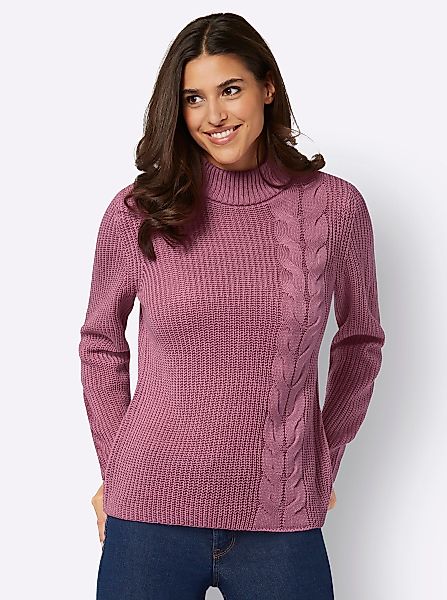 Sieh an! Strickpullover Langarm-Pullover günstig online kaufen
