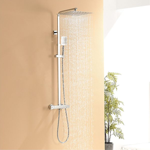 Auralum Max Duschsystem mit Thermostat Duscharmatur günstig online kaufen