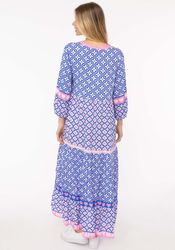 Zwillingsherz Maxikleid ""Dreams"" Ohne Taschen mit Mustermix, Knopfleiste günstig online kaufen