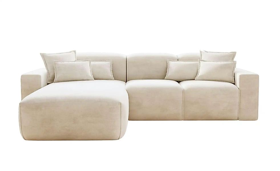 Ecksofa  Leni ¦ beige ¦ Maße (cm): B: 265 H: 74 Polstermöbel > Sofas > Ecks günstig online kaufen