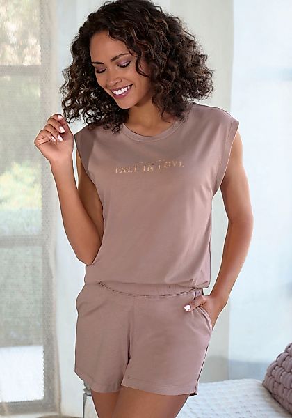 Vivance Dreams Shorty Set, 2 Stk. tlg., mit schönem Foildruck günstig online kaufen