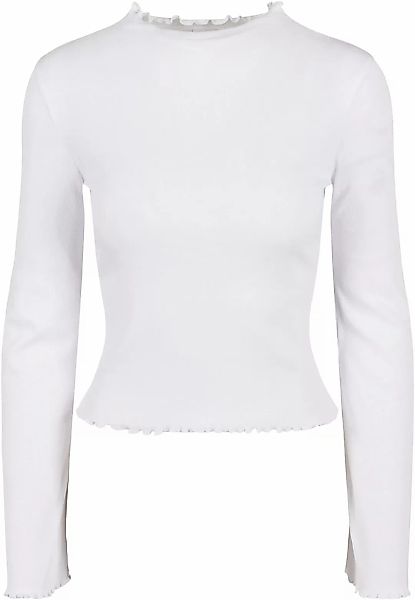 URBAN CLASSICS Langarmshirt "Urban Classics Damen Ladies Rib Turtelneck Lon günstig online kaufen