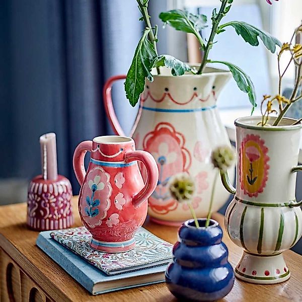 Bloomingville Kerzenhalter Bloomingville Kerzenhalter SAMSIN Violett günstig online kaufen