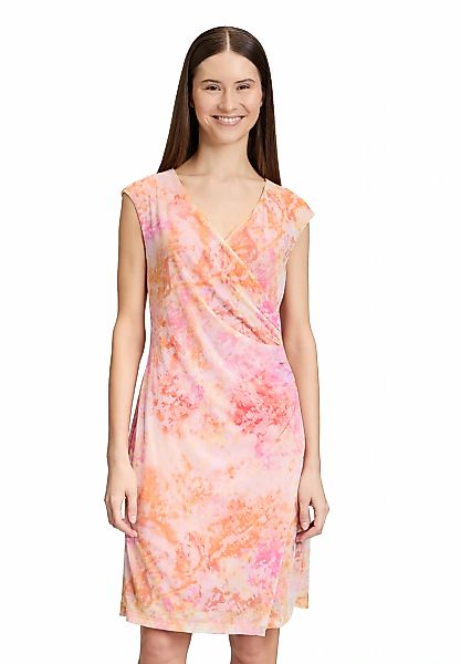 Cartoon Druckkleid "Damen ohne Arm" Ohne Tasche Muster günstig online kaufen