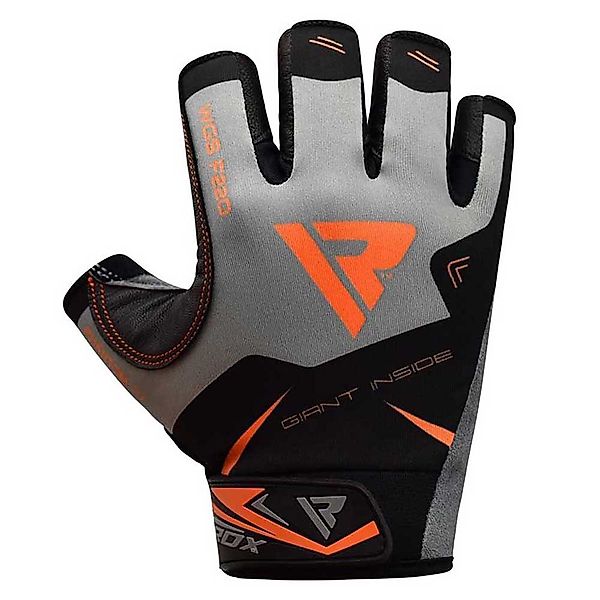 Rdx Sports F22 Half Finger Solid Grip Kurz Handschuhe S Orange günstig online kaufen