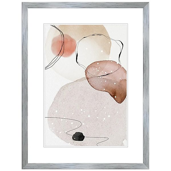 WANDStyle Bilderrahmen H950, Silber, aus Massivholz im Stil Modern günstig online kaufen