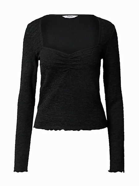 Envii Langarmshirt LAURA (1-tlg) Drapiert/gerafft günstig online kaufen