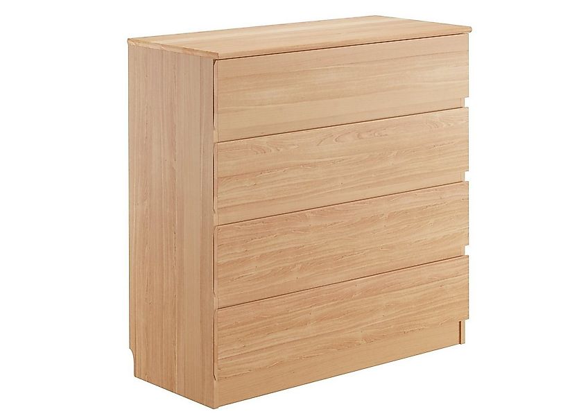 ERST-HOLZ Sideboard Kommode Echtholz Buche Sideboard 4 Schubladen 90 x 90 x günstig online kaufen