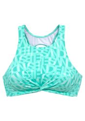 Elbsand Crop-Bikini-Top Letra, mit tollem Wording günstig online kaufen