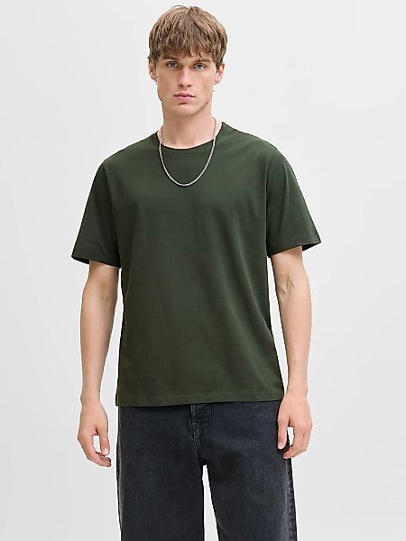 Jack & Jones Rundhalsshirt "JJEORGANIC BASIC TEE SS O-NECK NOOS" Baumwolle, günstig online kaufen