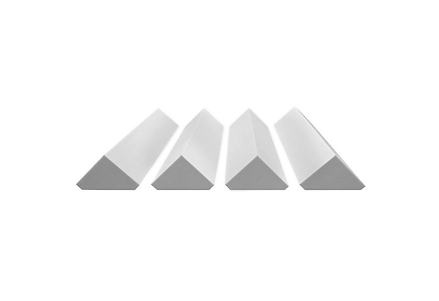 platino24 Akustikplatte Eckabsorber aus Basotect G+ je 20,5x20,5x100 cm, (4 günstig online kaufen