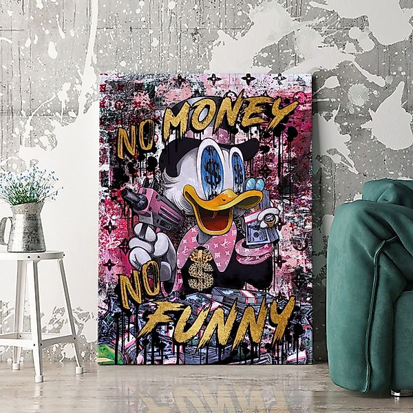 Artmazing Leinwandbild Dagobert Off The Chain, günstig online kaufen