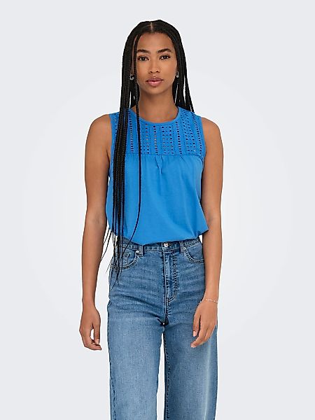 ONLY Spitzentop "ONLSHARON S/L O-NECK TOP JRS" günstig online kaufen