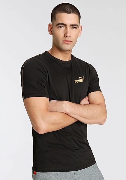 PUMA T-Shirt "ESS TAPE MINIMAL GOLD TEE" regular fit, sportlicher Stil, Run günstig online kaufen