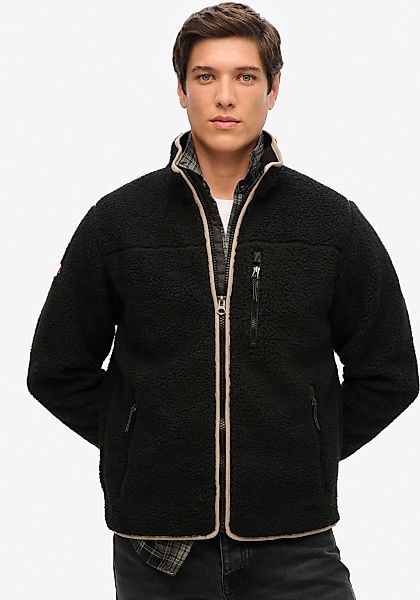 Superdry Fleecejacke "OUTDOOR FULL ZIP FLEECE", ohne Kapuze günstig online kaufen