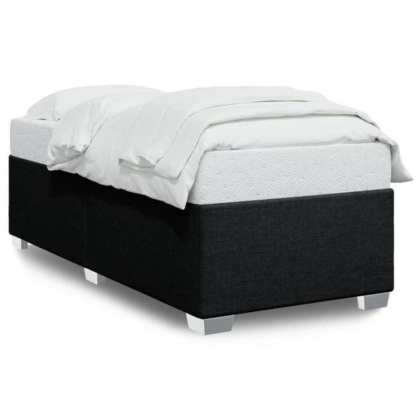 vidaXL Bett Bettgestell ohne Matratze Schwarz günstig online kaufen