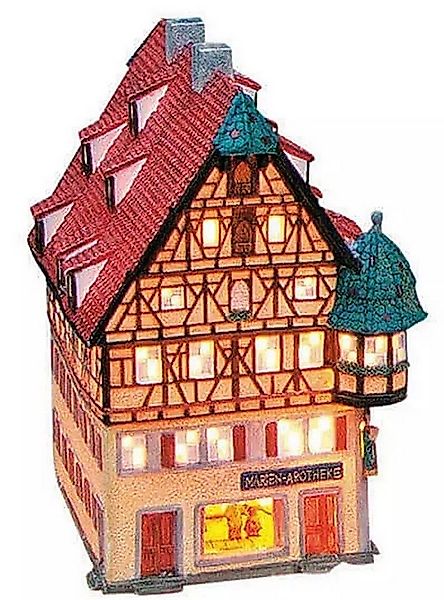Wurm Dekoobjekt Windlicht Marien-Apotheke/Rothenburg Porzellan günstig online kaufen