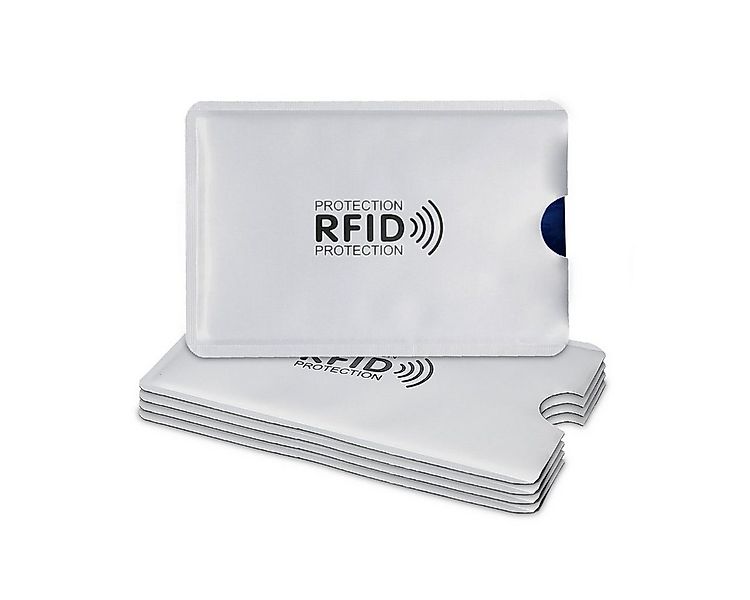 kwmobile Etui 5x Kreditkarten Karten Hülle mit RFID Blocker, Kreditkarte EC günstig online kaufen