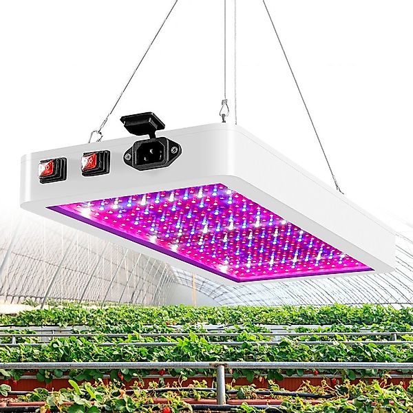 Rosnek Pflanzenlampe 216/312 LEDs,Vollspektrum,für Zimmerpflanzen Gemüse günstig online kaufen