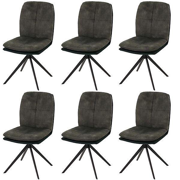MCW Esszimmerstuhl M68 6er-Set Grün günstig online kaufen