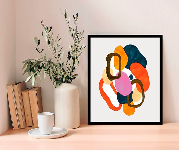 queence Bild »Joko«, Abstrakt-Kunst-Gemälde-Figuren-Modern, (1 St.), HD Pre günstig online kaufen