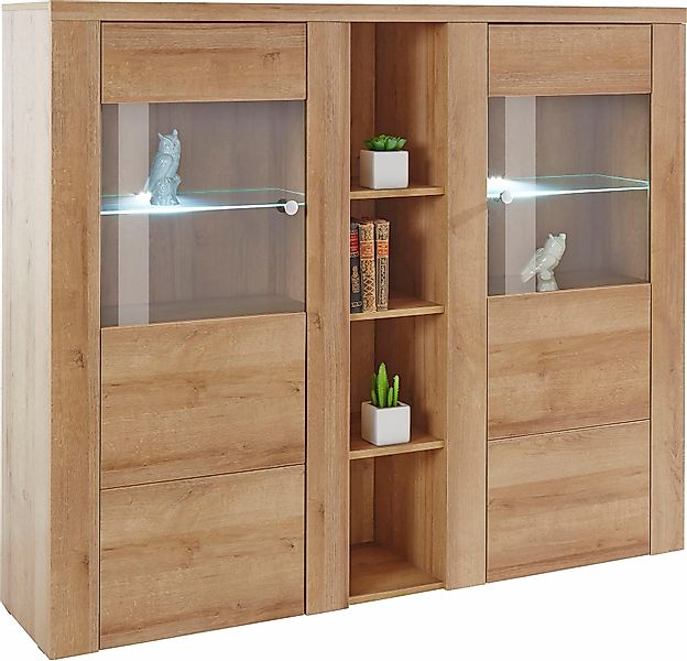 Home affaire Highboard Larona, zeitlose Hochkommode günstig online kaufen