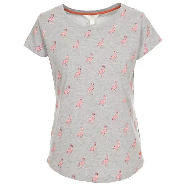 Trespass Carolyn Kurzärmeliges T-shirt S Grey Flamingo günstig online kaufen