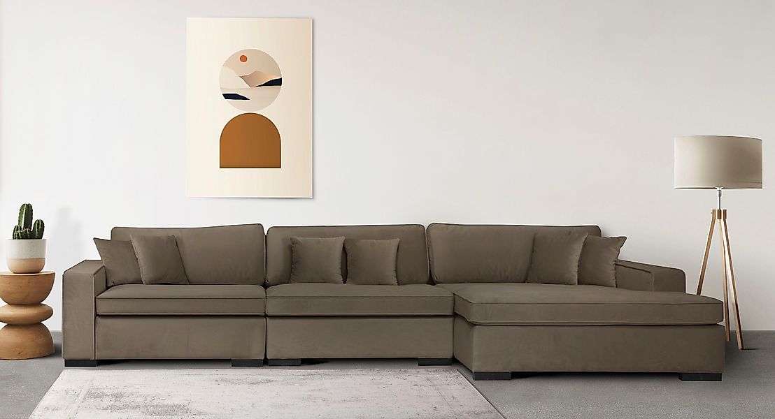 Home affaire Sofa-Eckelement Skara XXL L-Form, günstig online kaufen