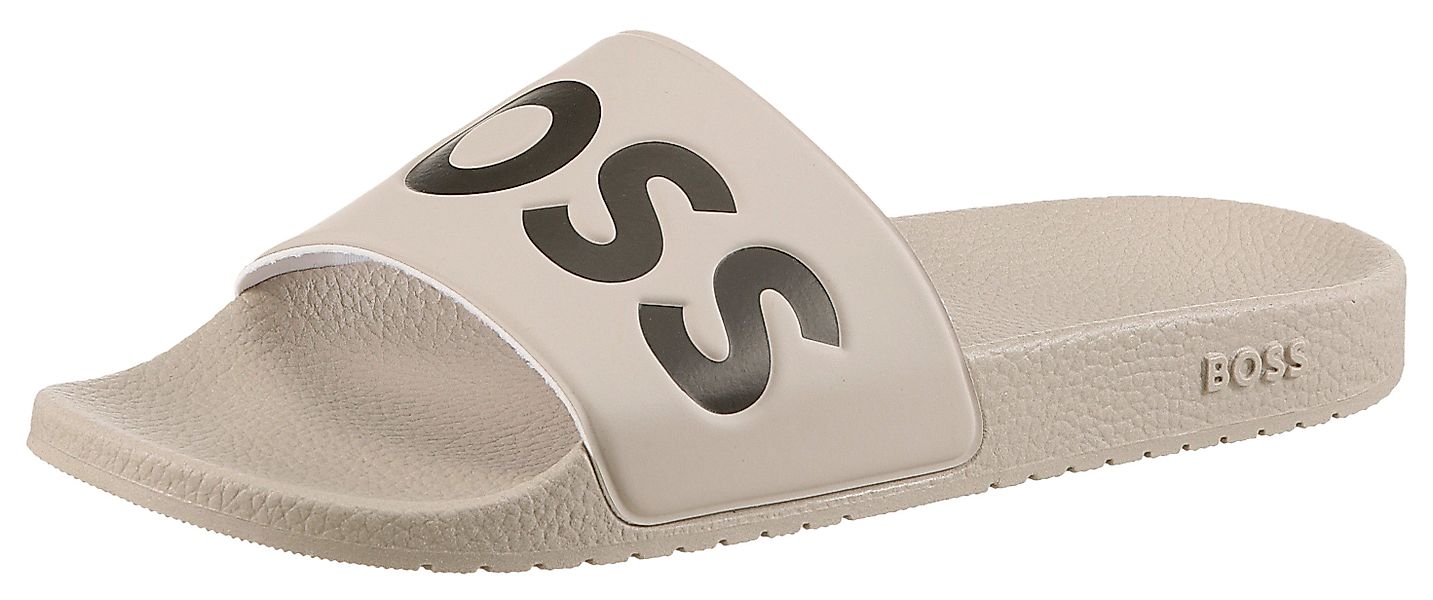 BOSS Aryeh Slid Badepantolette, Poolslides, Schlappen, günstig online kaufen