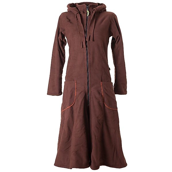 Vishes Langmantel Langer, warmer Fleece Mantel günstig online kaufen