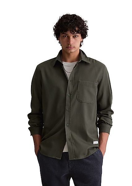 Marc O'Polo DENIM Langarmhemd aus Lyocell-Baumwoll-Twill günstig online kaufen