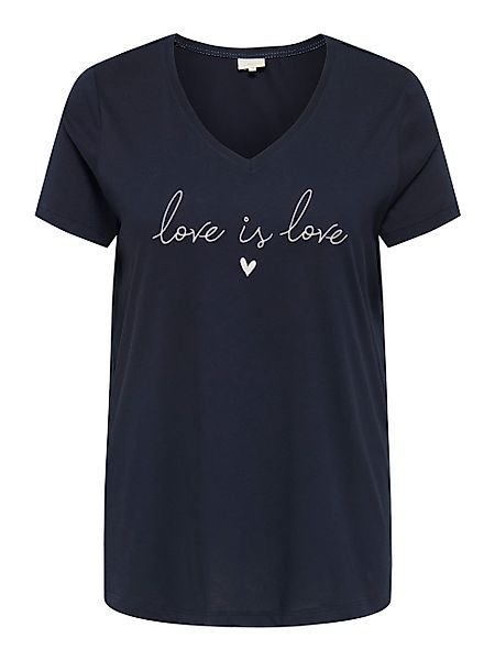 ONLY CARMAKOMA Kurzarmshirt CARKALLIE LIFE SS günstig online kaufen