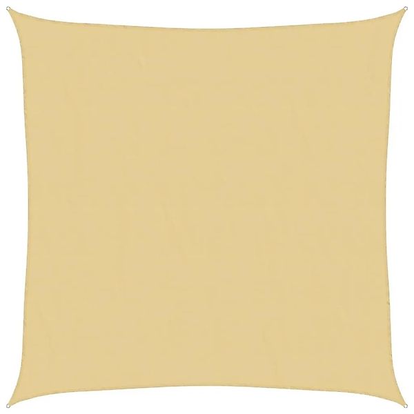 vidaXL Sonnensegel Sandfarbe 3,6x3,6 m 100% Polyester Oxford 4000411 günstig online kaufen