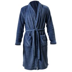 i@home Unisex-Bademantel Bademantel aus Korallenfleece Plüsch günstig online kaufen