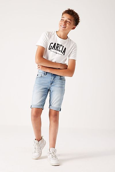 Garcia Jeansshorts Tavio mit Used-Effekten günstig online kaufen