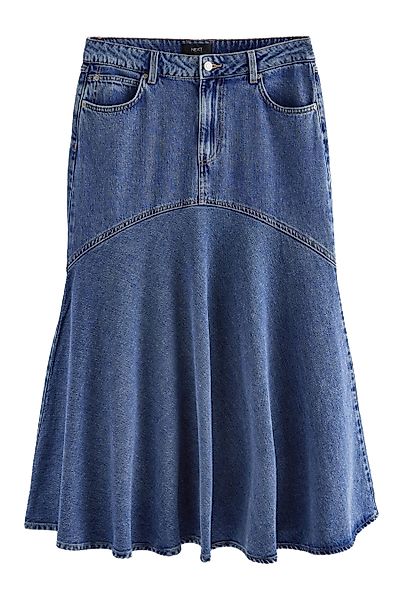 Next Jeansrock Fischschwanz-Jeansrock aus 100 % Baumwolle günstig online kaufen