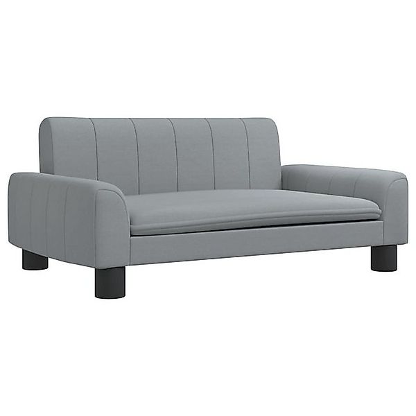 vidaXL Kindersofa Kindersofa Dunkelgrau 70x45x30 cm Stoff Kindercouch Kinde günstig online kaufen