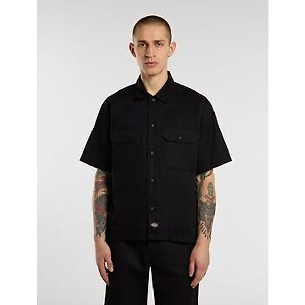 Dickies  Kurzarm Hemdbluse UNIONVILLE WORK SHIRT DK0A4Z7Q-BLK1 BLACK günstig online kaufen