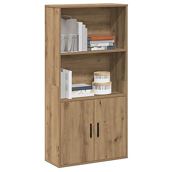 vidaXL Bücherregal Bücherregal Artisan-Eiche 60x24x120 cm Holzwerkstoff günstig online kaufen