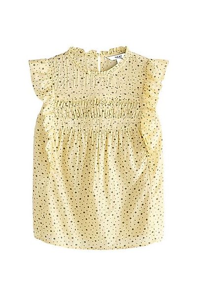 Next Kurzarmbluse Kurzärmelige Bluse mit Rüschen günstig online kaufen