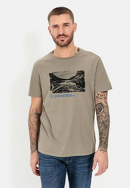 camel active T-Shirt aus nachhaltigem Organic Cotton günstig online kaufen